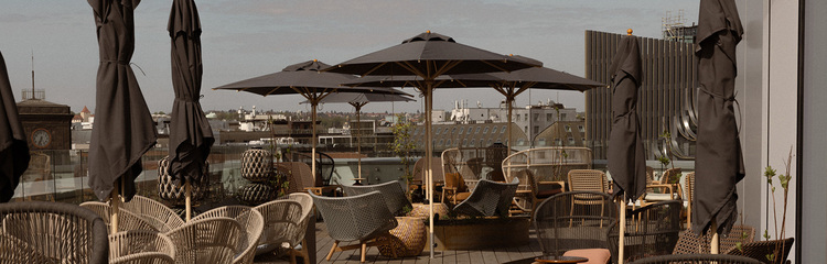 Hotel Prag hotel Prag The Cloud One Hotel Prag Terrasse